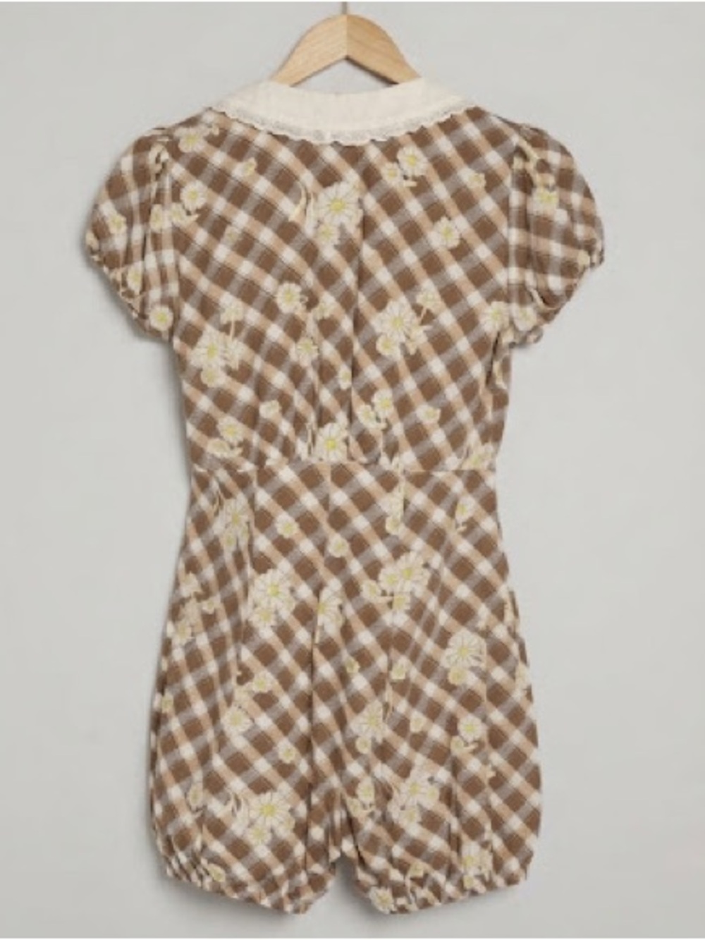 Kimchi Blue Giovanna Collared Romper - Picture 4 of 5